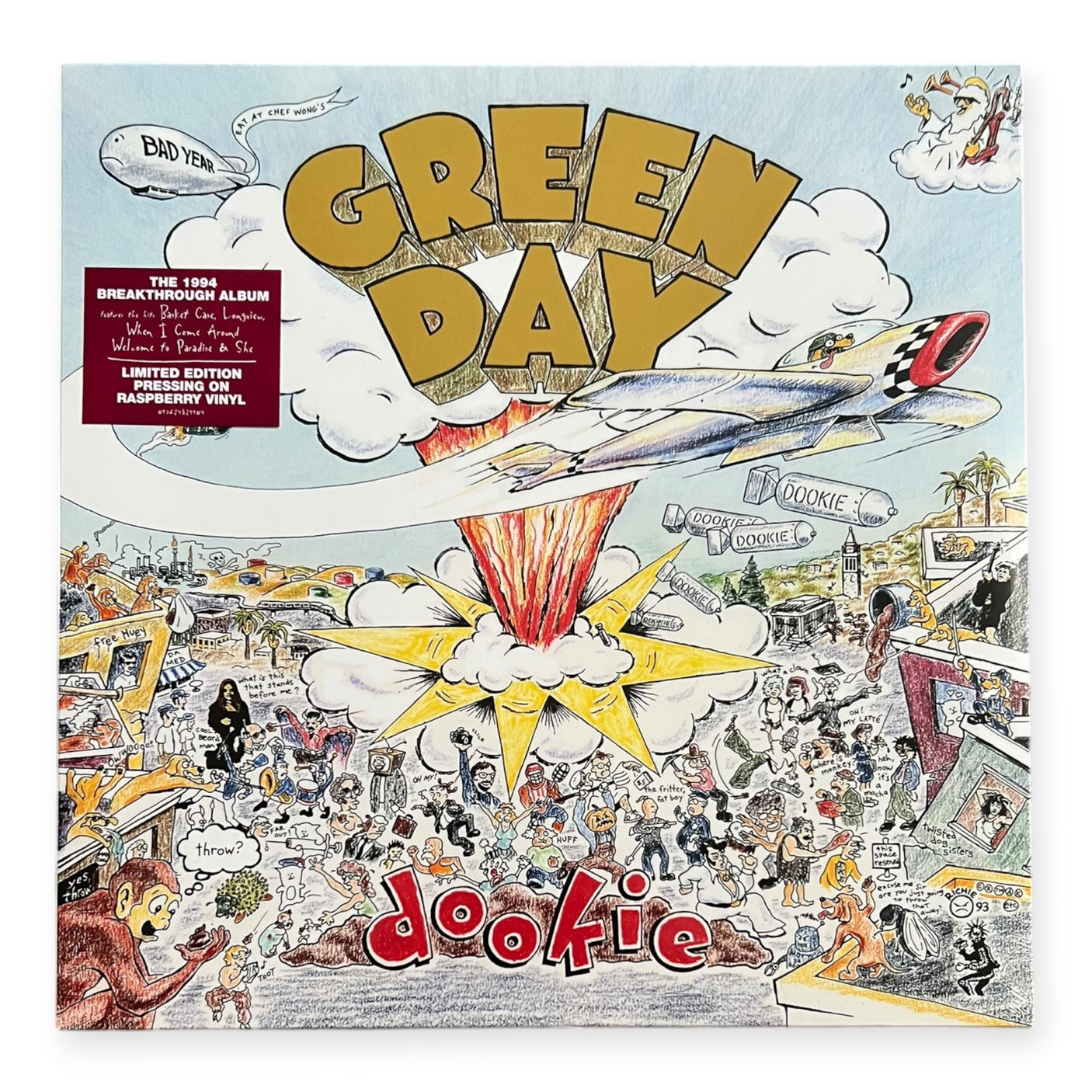 GREEN DAY - Dookie (Limited Edition Raspberry Vinyl) | Reissue | New LP Vinyl Album