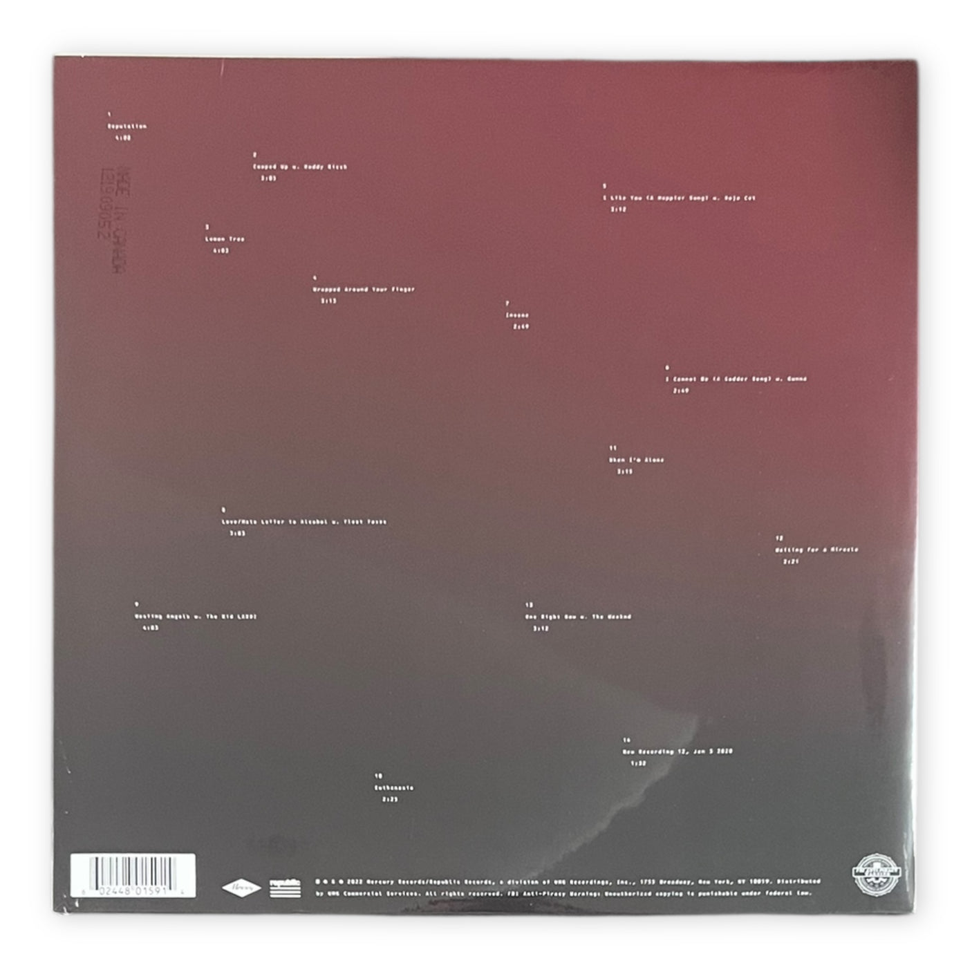 POST MALONE – Twelve Carat Toothache | Opaque Lemon Vinyl | Brand New LP Vinyl Album