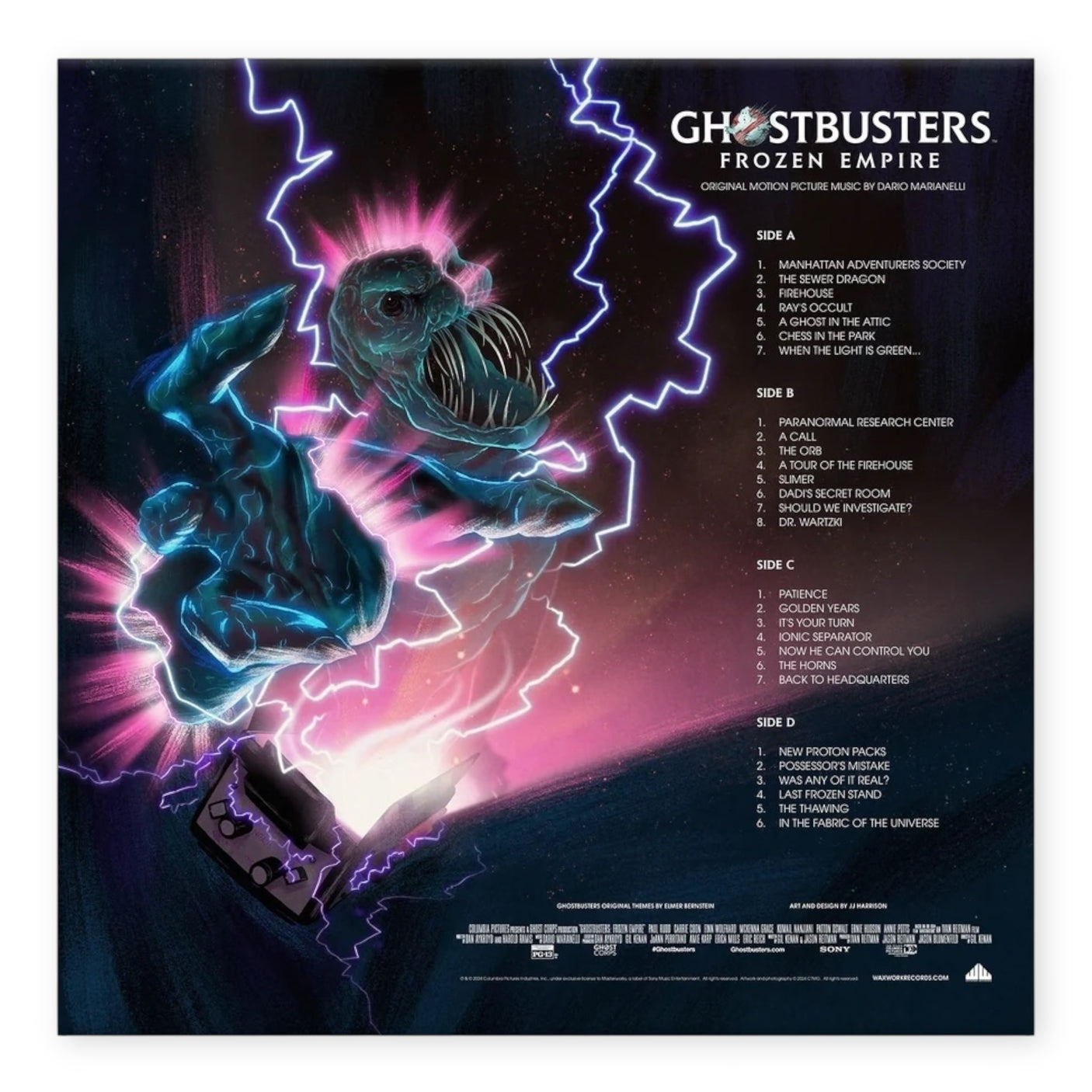 GHOSTBUSTERS: Frozen Empire - Original Motion Picture Music by Dario Marianelli | Brand New LP Vinyl Album