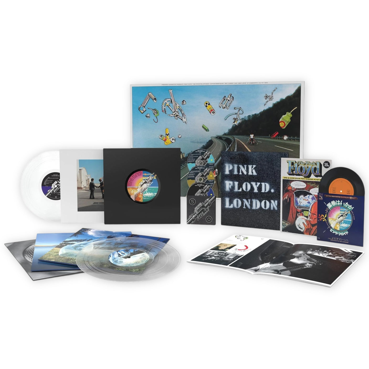 PINK FLOYD - Wish You Were Here (50th Anniversary) | Deluxe Box Set | Brand New LP Vinyl Album