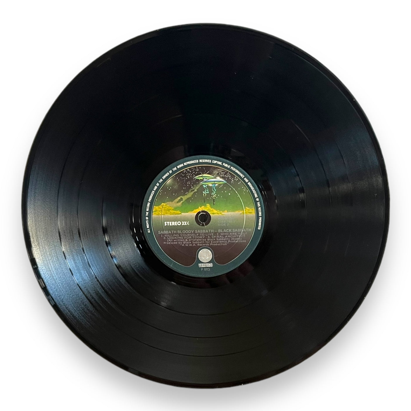 BLACK SABBATH - Sabbath Bloody Sabbath - USED LP VINYL - VG/G+