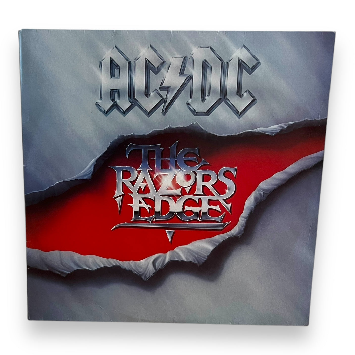 AC/DC - The Razors Edge - USED VINYL LP - AUSTRALIAN PRESS - VG+/VG+