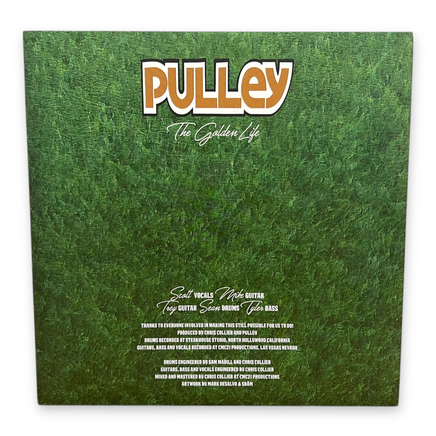 PULLEY - The Golden Life - LP VINYL - BLUE SMOKE VINYL - BRAND NEW