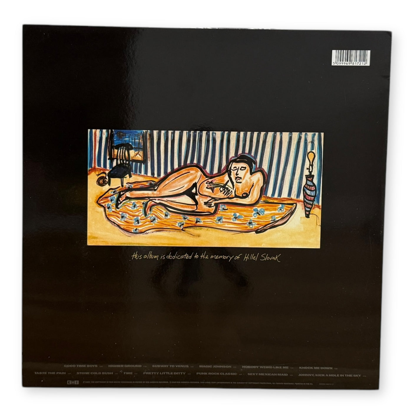 RED HOT CHILI PEPPERS - Mothers Milk - USED LP VINYL - REISSUE - NM/NM