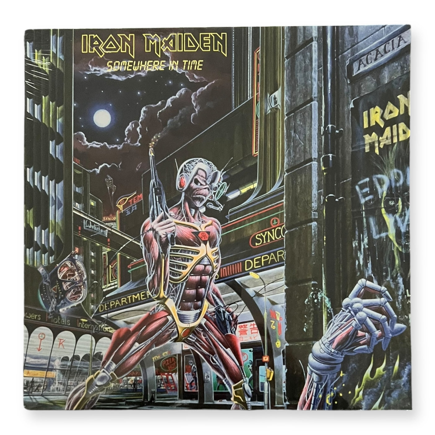IRON MAIDEN - Somewhere In Time - LP VINYL - REMASTERED - BRAND NEW