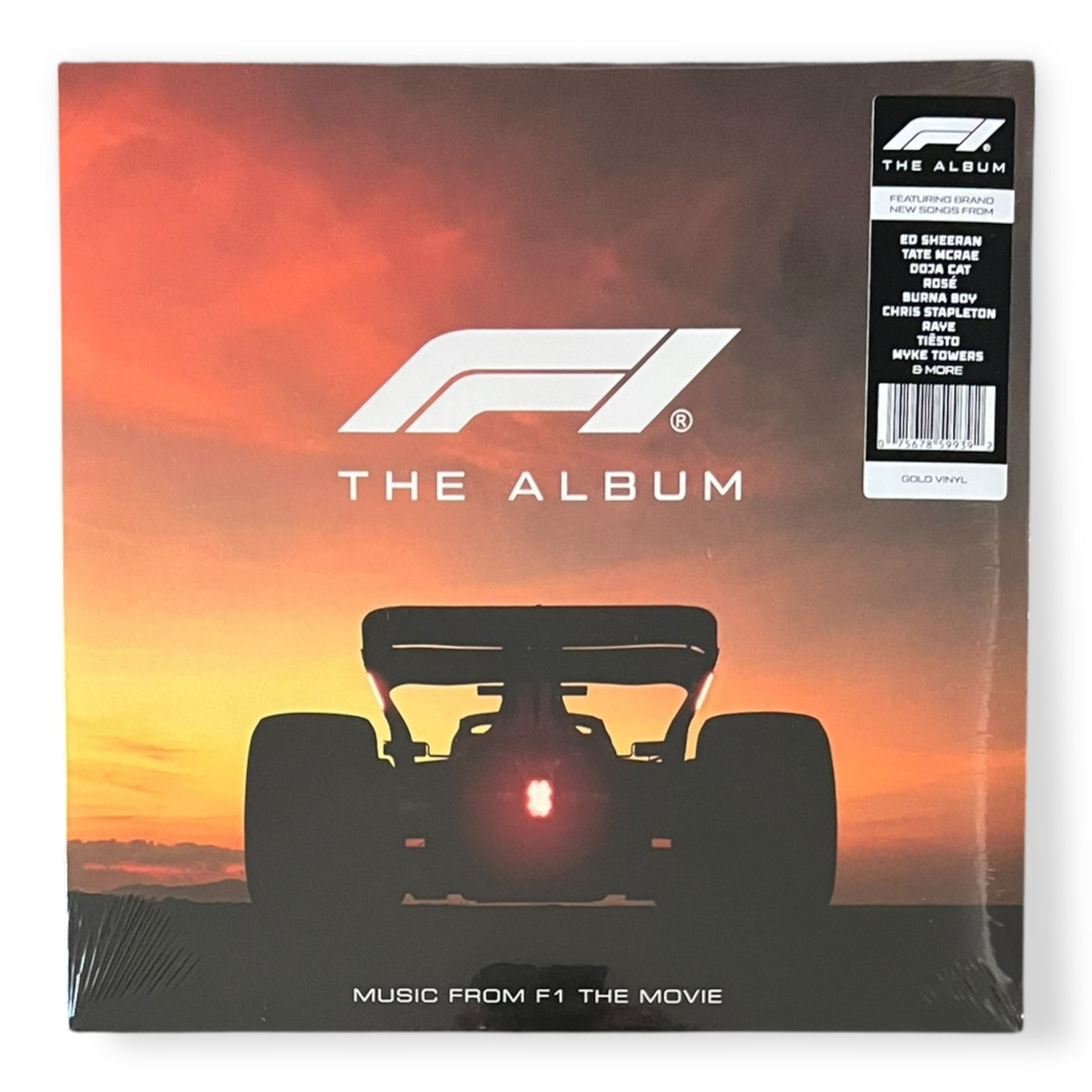 F1 THE ALBUM - Music From F1 The Movie - LP VINYL - GOLD VINYL - BRAND NEW