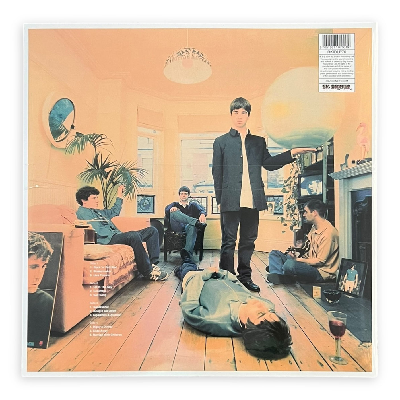 OASIS - Definitely Maybe - REMASTERED - LP VINYL - BRAND NEW