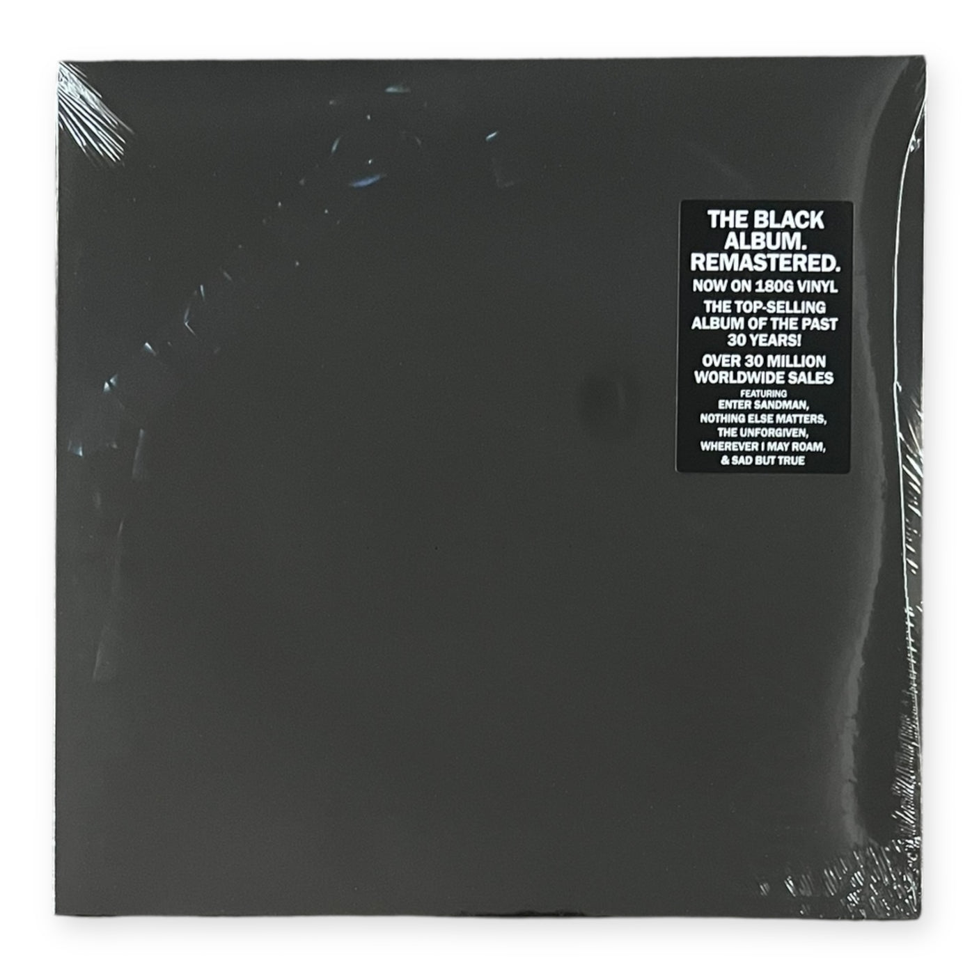 METALLICA - Metallica (Black Album) - REMASTERED - LP VINYL - BRAND NEW