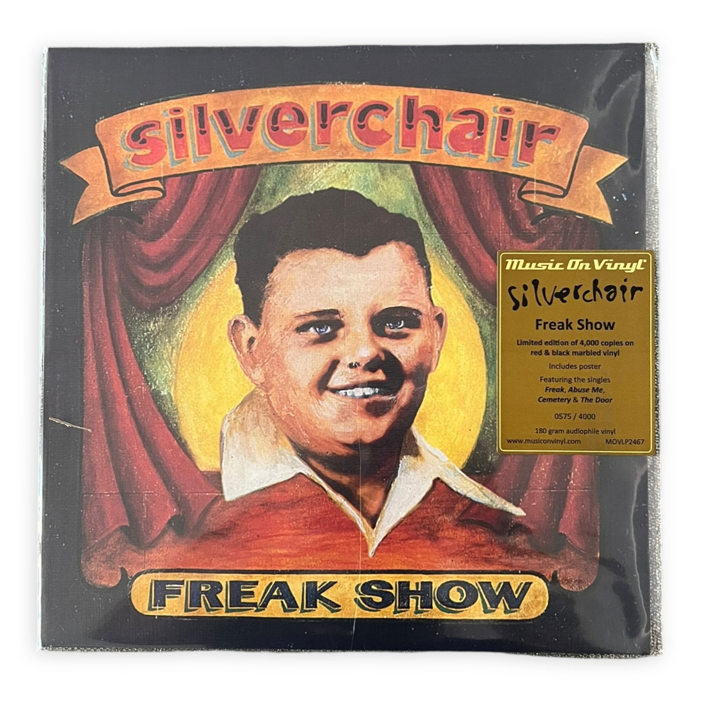SILVERCHAIR - Freak Show - RED & BLACK MARBLED VINYL - LP VINYL - BRAND NEW
