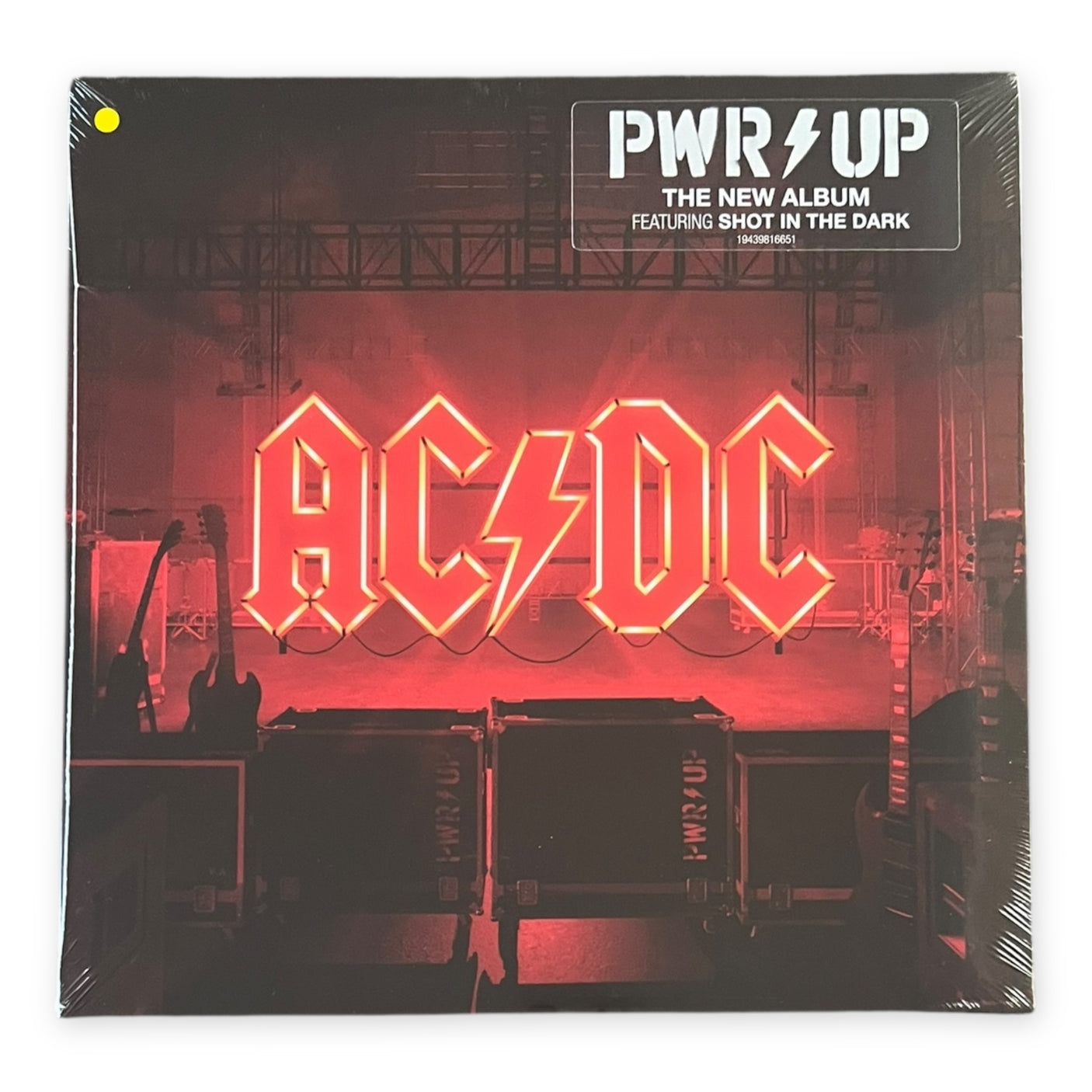 AC/DC - Power Up - TRANSLUCENT YELLOW VINYL - LP VINYL - BRAND NEW