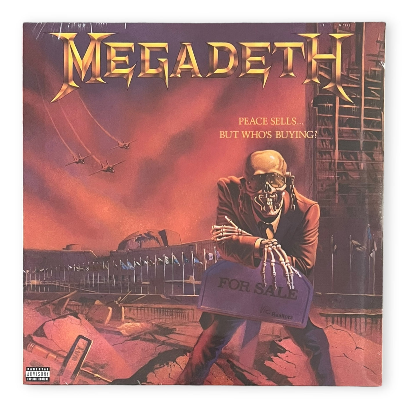MEGADETH - Peace Sells... But Who's Buying - REISSUE - LP VINYL - BRAND NEW