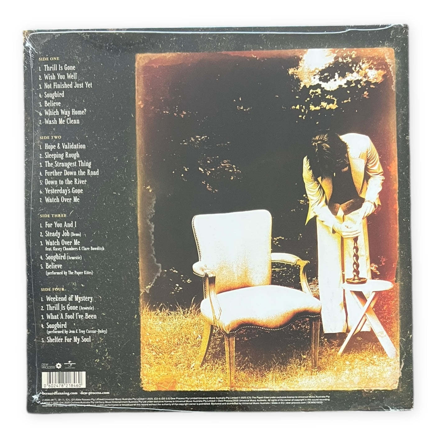 BERNARD FANNING - Tea & Sympathy (20th Anniversary Edition) | Brew Toned Vinyl | Brand New LP Vinyl Album