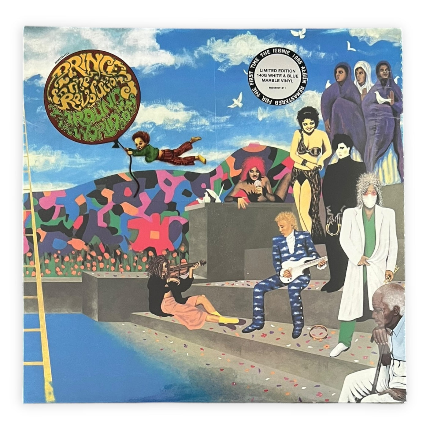 PRINCE - Around The World In A Day (Limited Edition) | Blue & White Marble Vinyl | Brand New LP Vinyl Album