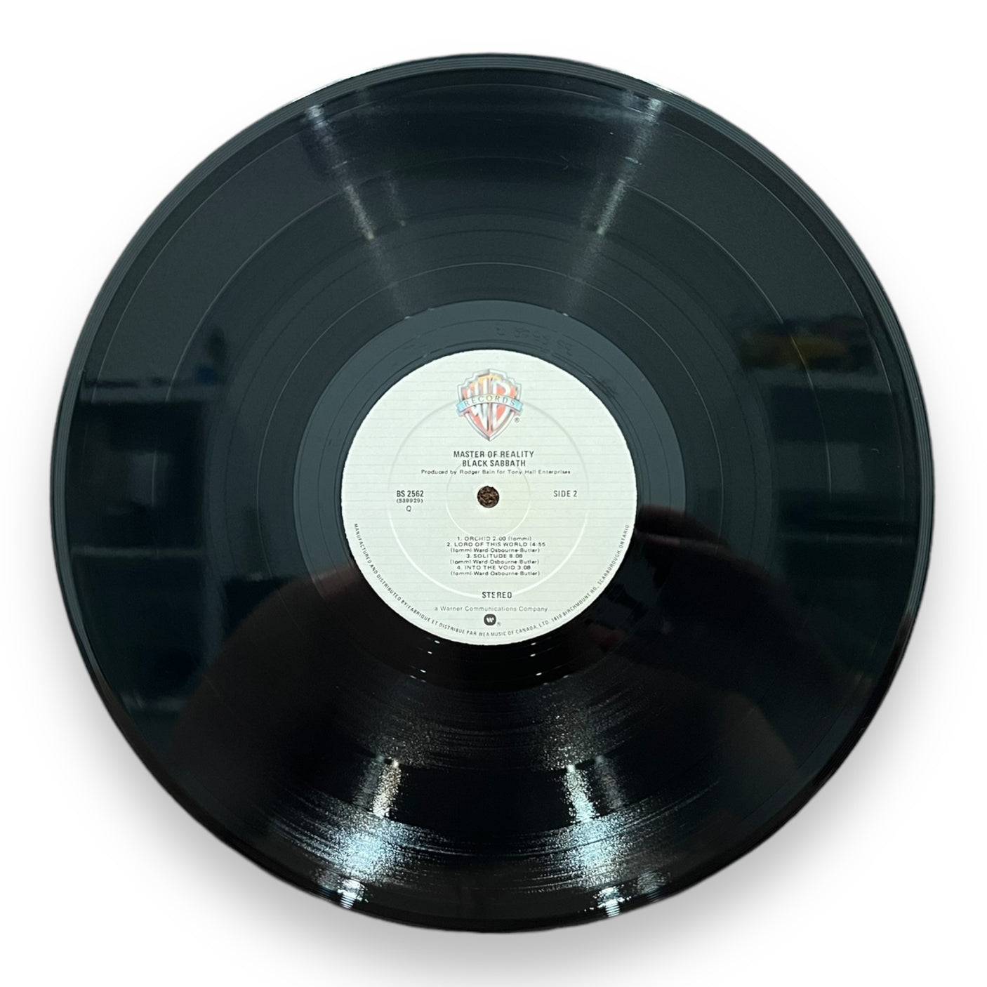 BLACK SABBATH - Master Of Reality- USED LP VINYL - VG+/VG+