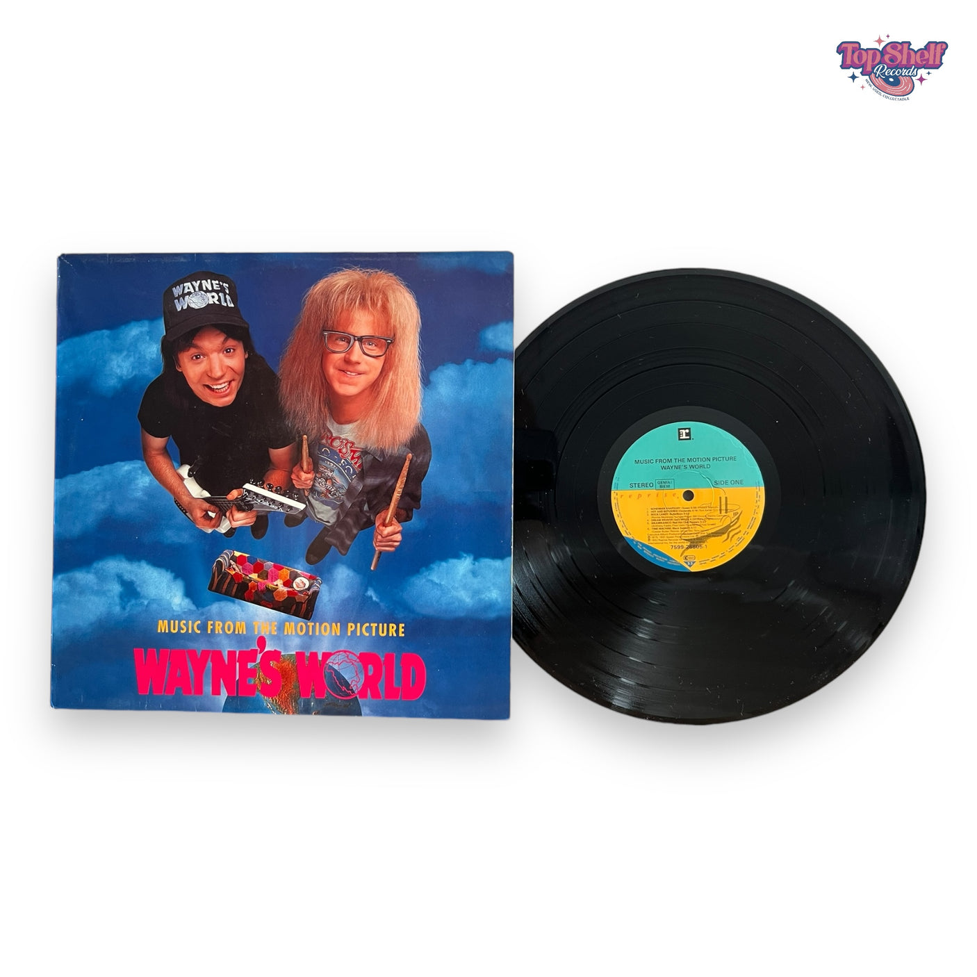 WAYNE'S WORLD - Music From The Motion Picture - USED LP VINYL - VG+/VG+