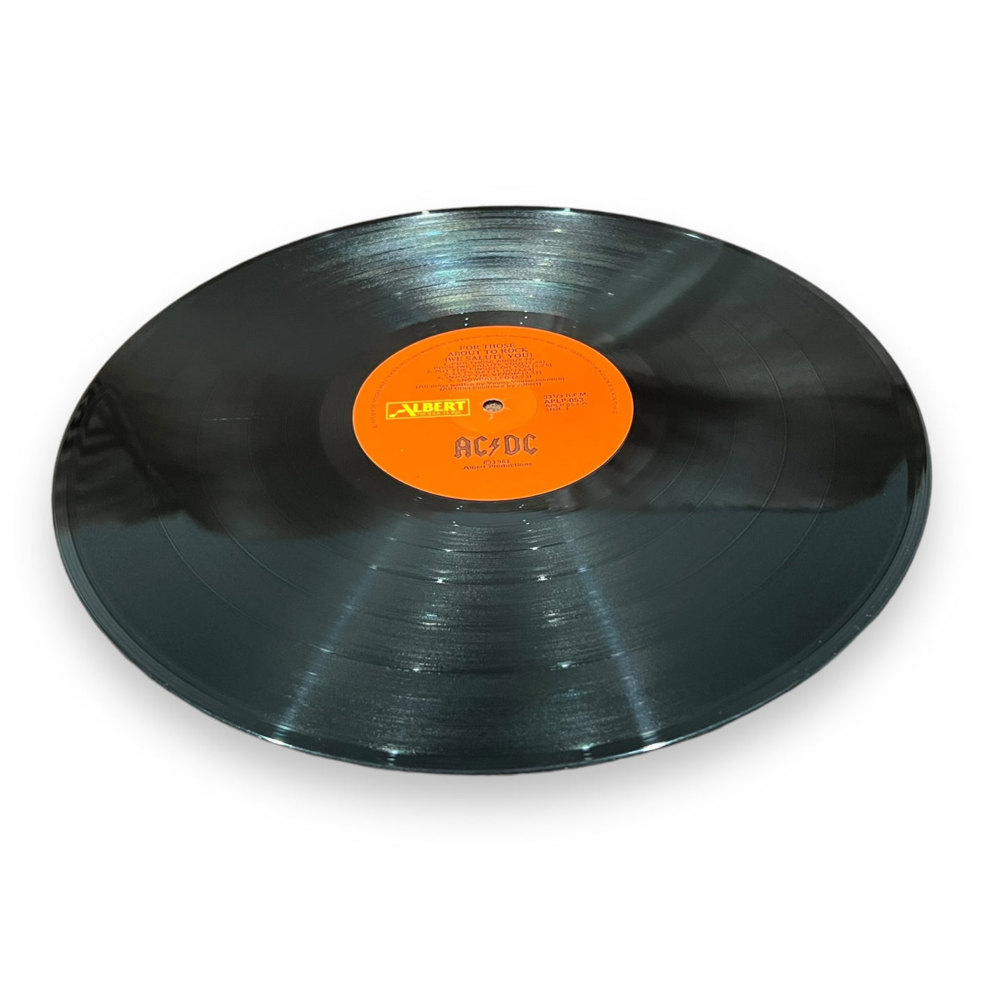 AC/DC - For Those About To Rock (We Salute You) - USED LP VINYL - VG/G+