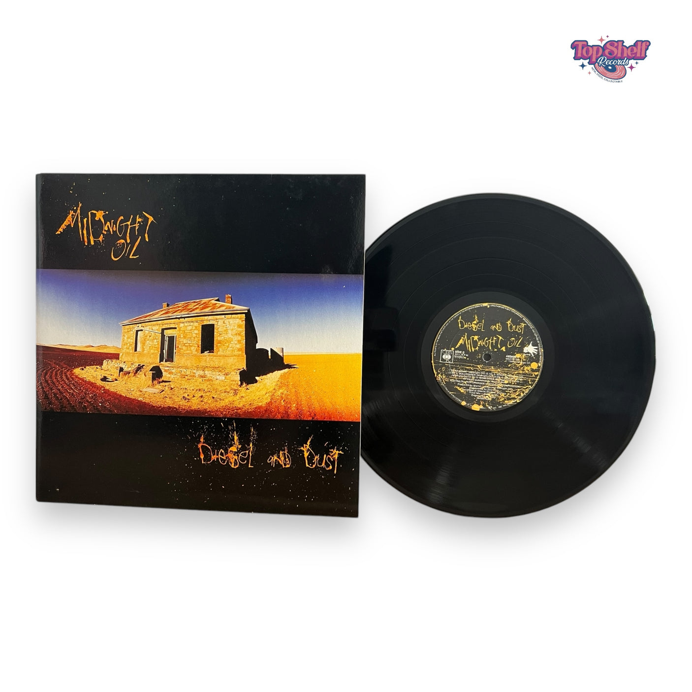 MIDNIGHT OIL - Diesel and Dust - USED LP VINYL - NM/NM