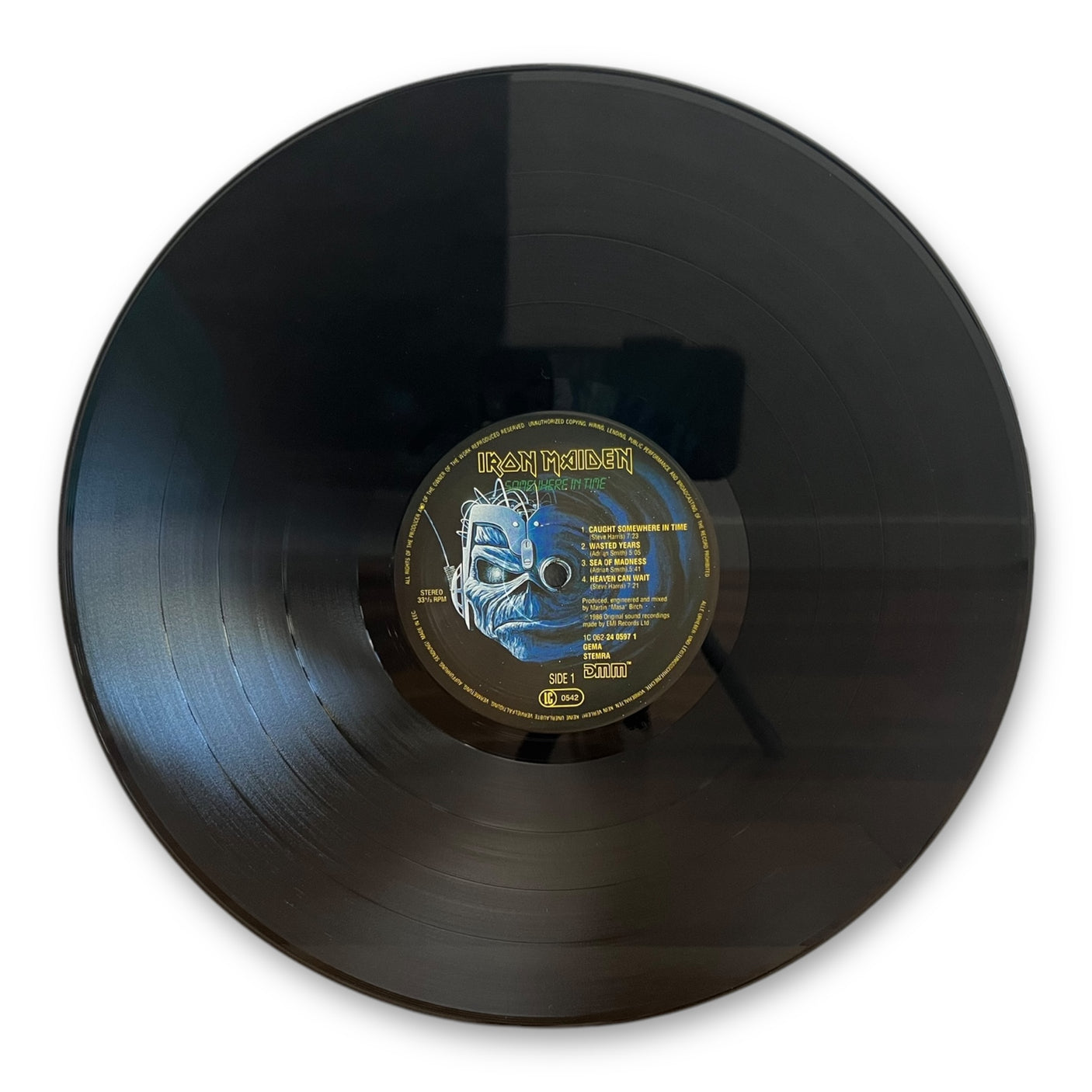 IRON MAIDEN - Somewhere In Time - USED LP VINYL - VG+/NM