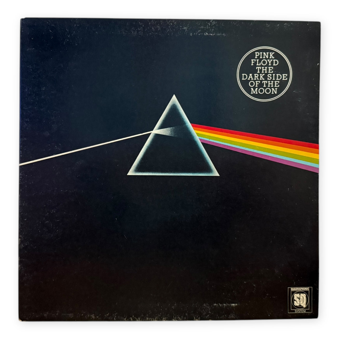 PINK FLOYD - The Dark Side Of The Moon - USED LP VINYL - AUSTRALIAN QUADRAPHONIC EDITION - VG/VG