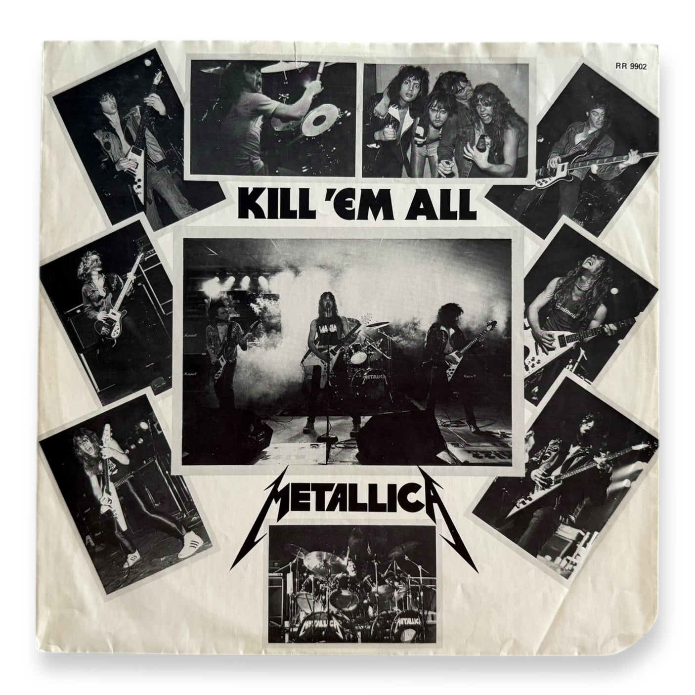 METALLICA - Kill 'Em All - USED LP VINYL - 1983 EUROPE FIRST YEAR PRESS - VG+/VG+