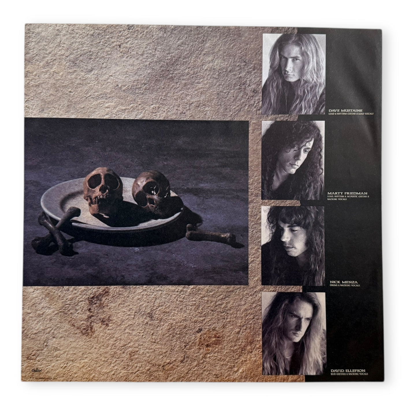 MEGADETH - Countdown To Extinction - USED LP VINYL - ORIGINAL 1992 UK & EUROPE PRESS - VG/VG+