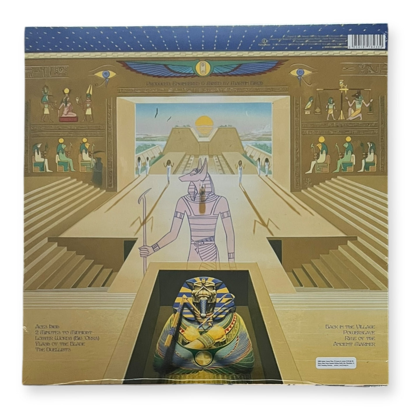 IRON MAIDEN - Powerslave - LP VINYL - REMASTERED - BRAND NEW
