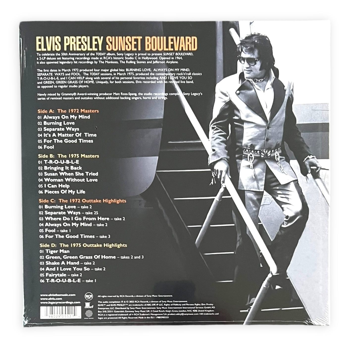 ELVIS PRESLEY - Sunset Boulevard - LP VINYL - 2 x LP - BRAND NEW