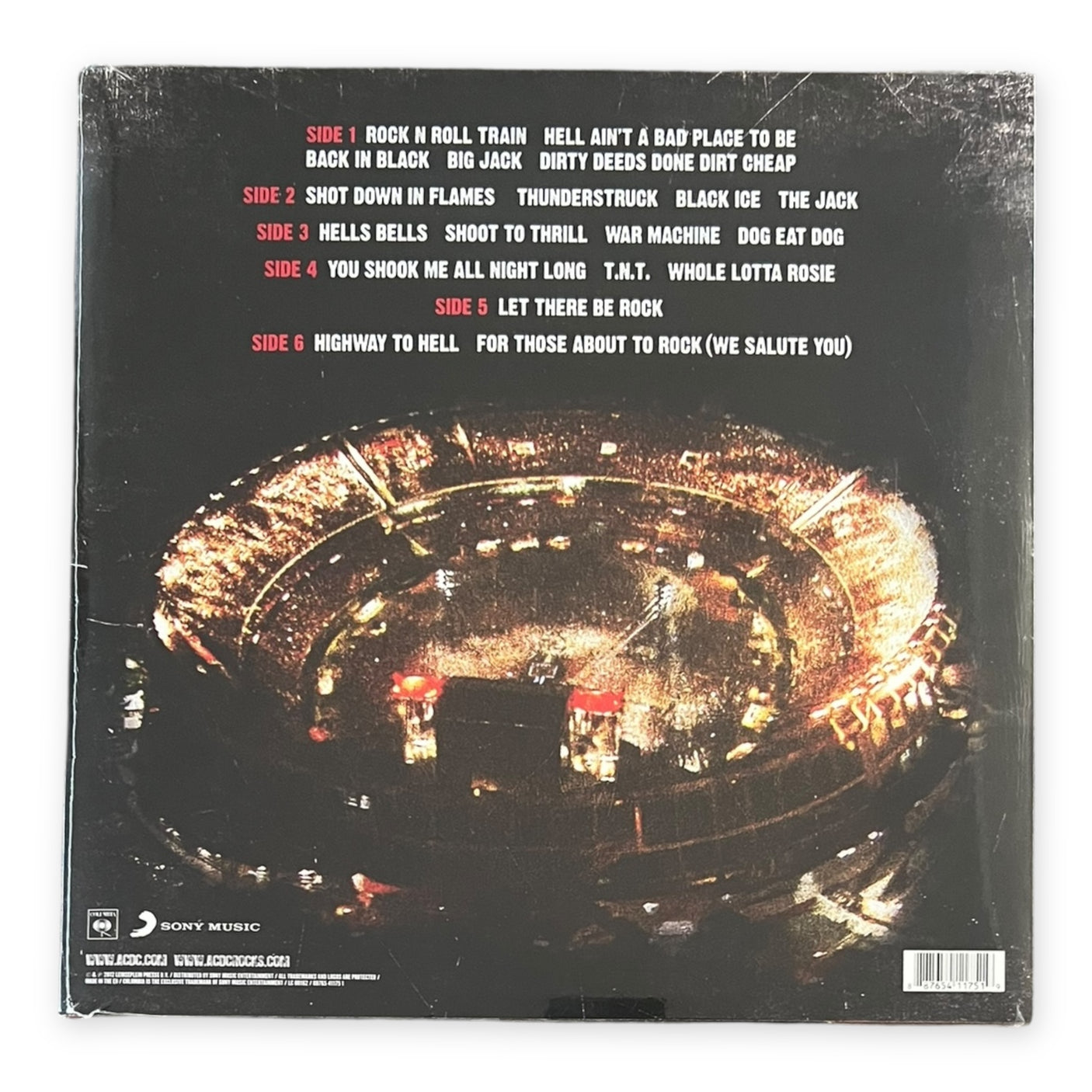 AC/DC - Live At River Plate - LIMITED EDITION RED VINYL - 3 x LP VINYL - BRAND NEW