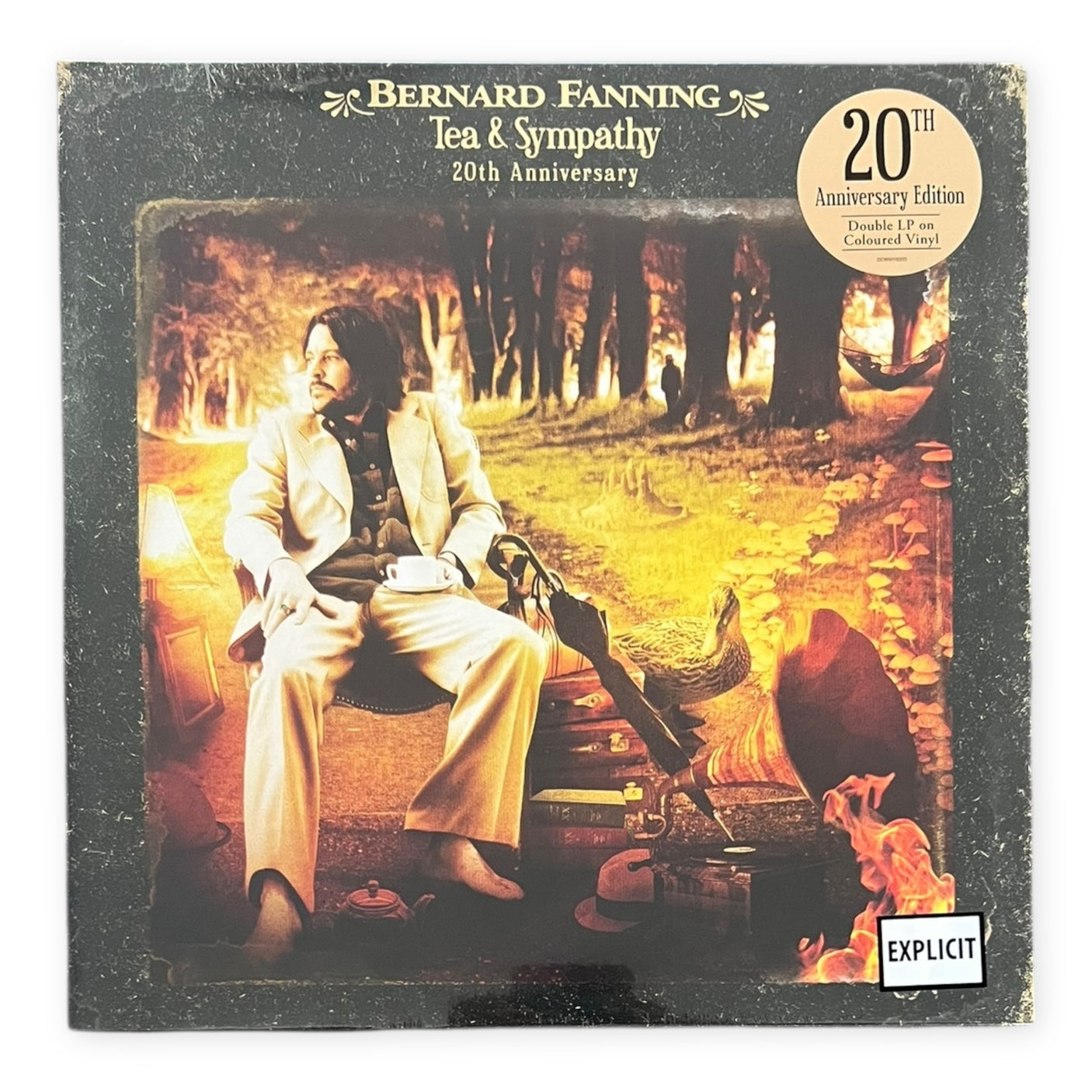 BERNARD FANNING - Tea & Sympathy (20th Anniversary Edition) | Brew Toned Vinyl | Brand New LP Vinyl Album