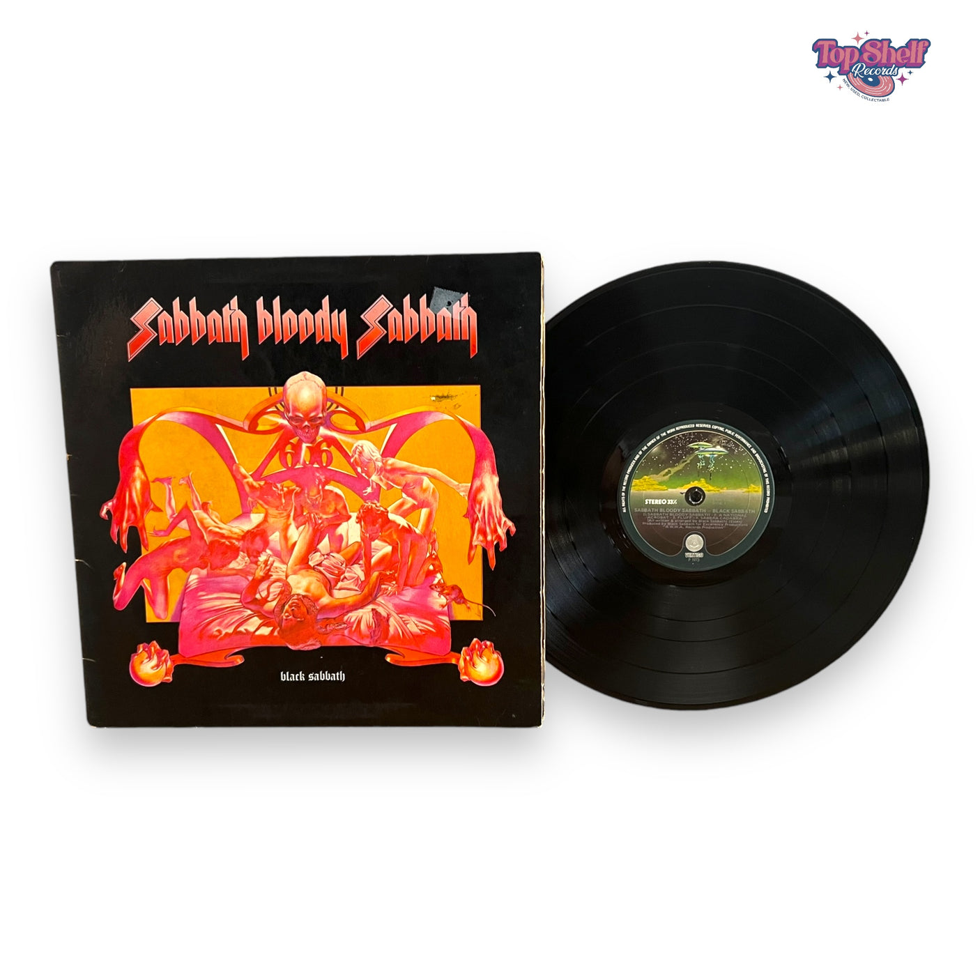BLACK SABBATH - Sabbath Bloody Sabbath - USED LP VINYL - VG/G+