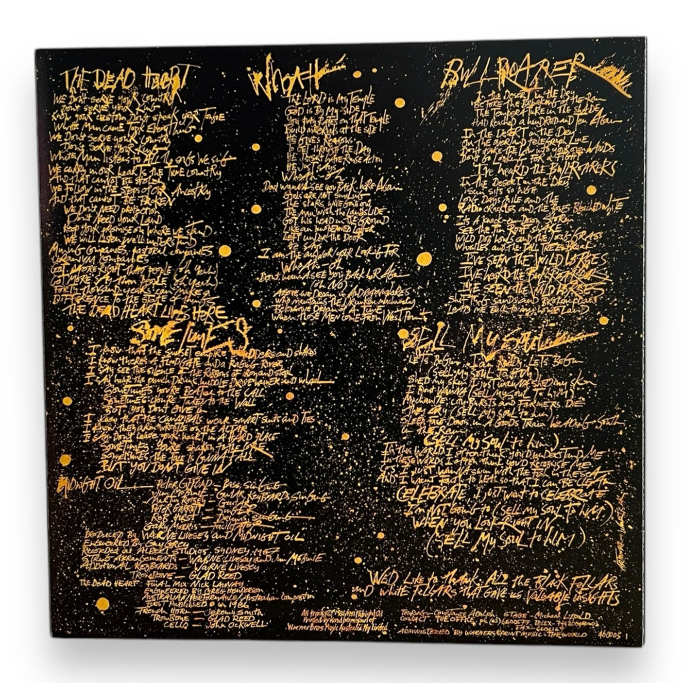 MIDNIGHT OIL - Diesel and Dust - USED LP VINYL - NM/NM