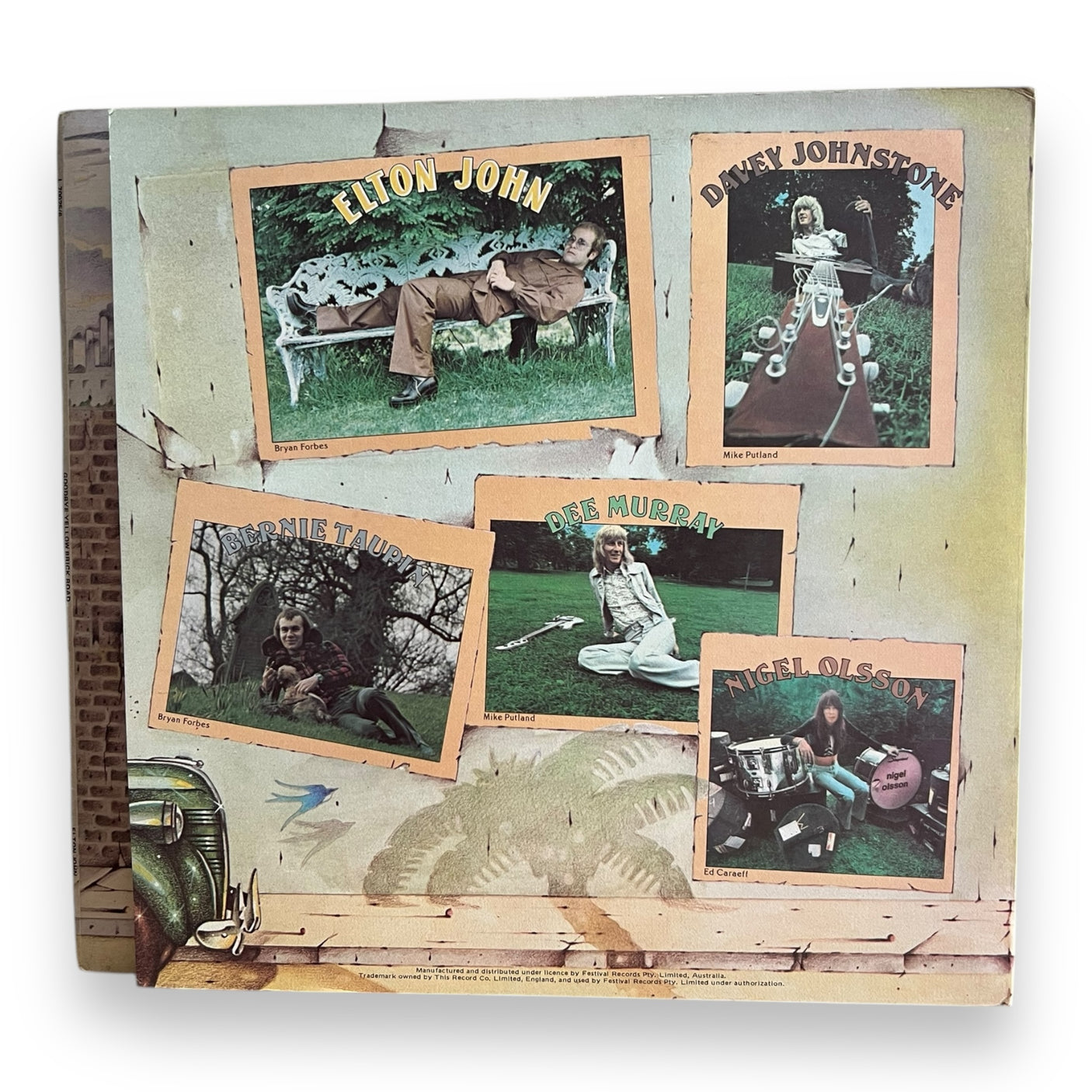 ELTON JOHN - Goodbye Yellow Brick Road - USED VINYL LP - VG+/VG+