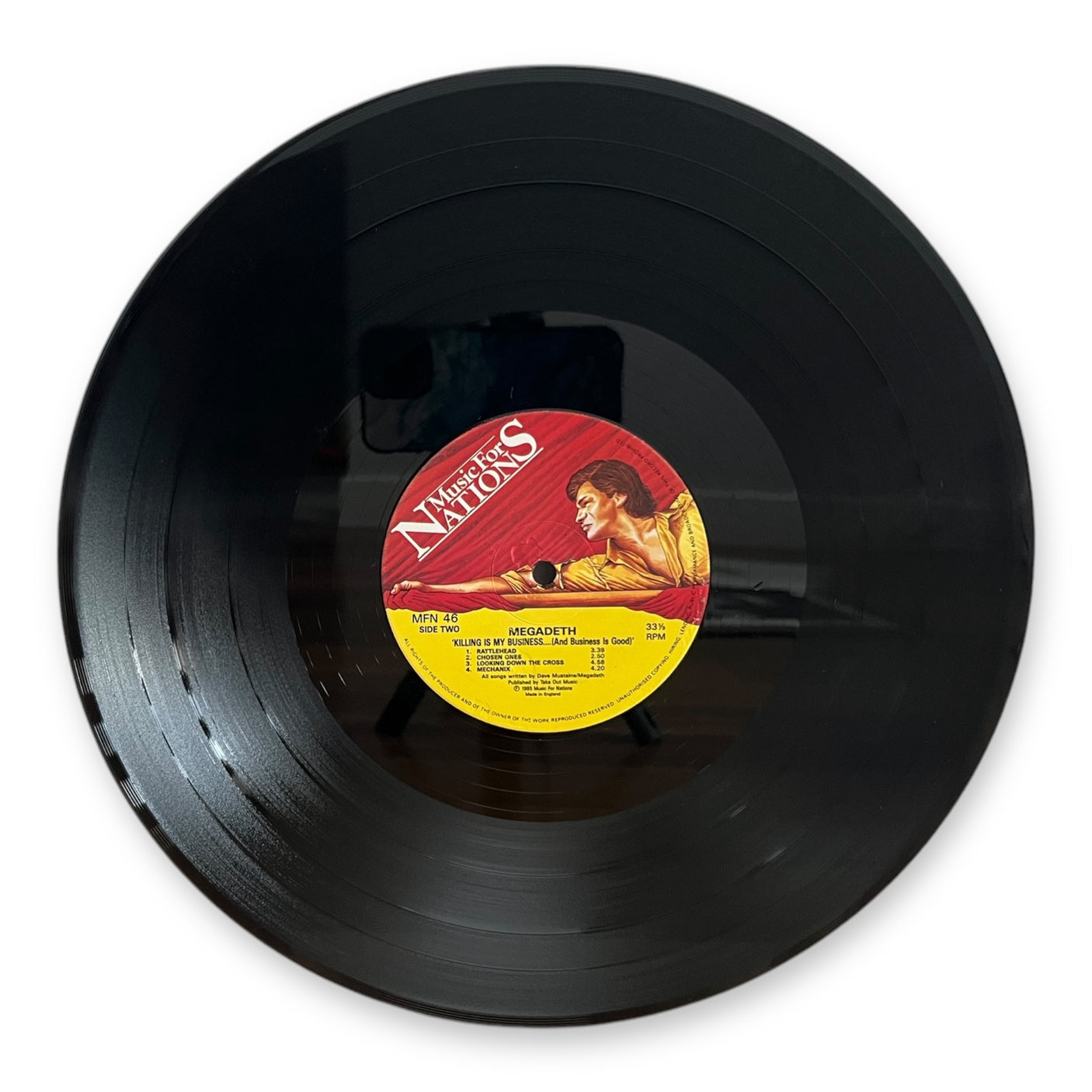 MEGADETH - Killing Is My Business... And Business Is Good - USED LP VINYL - VG+/VG+