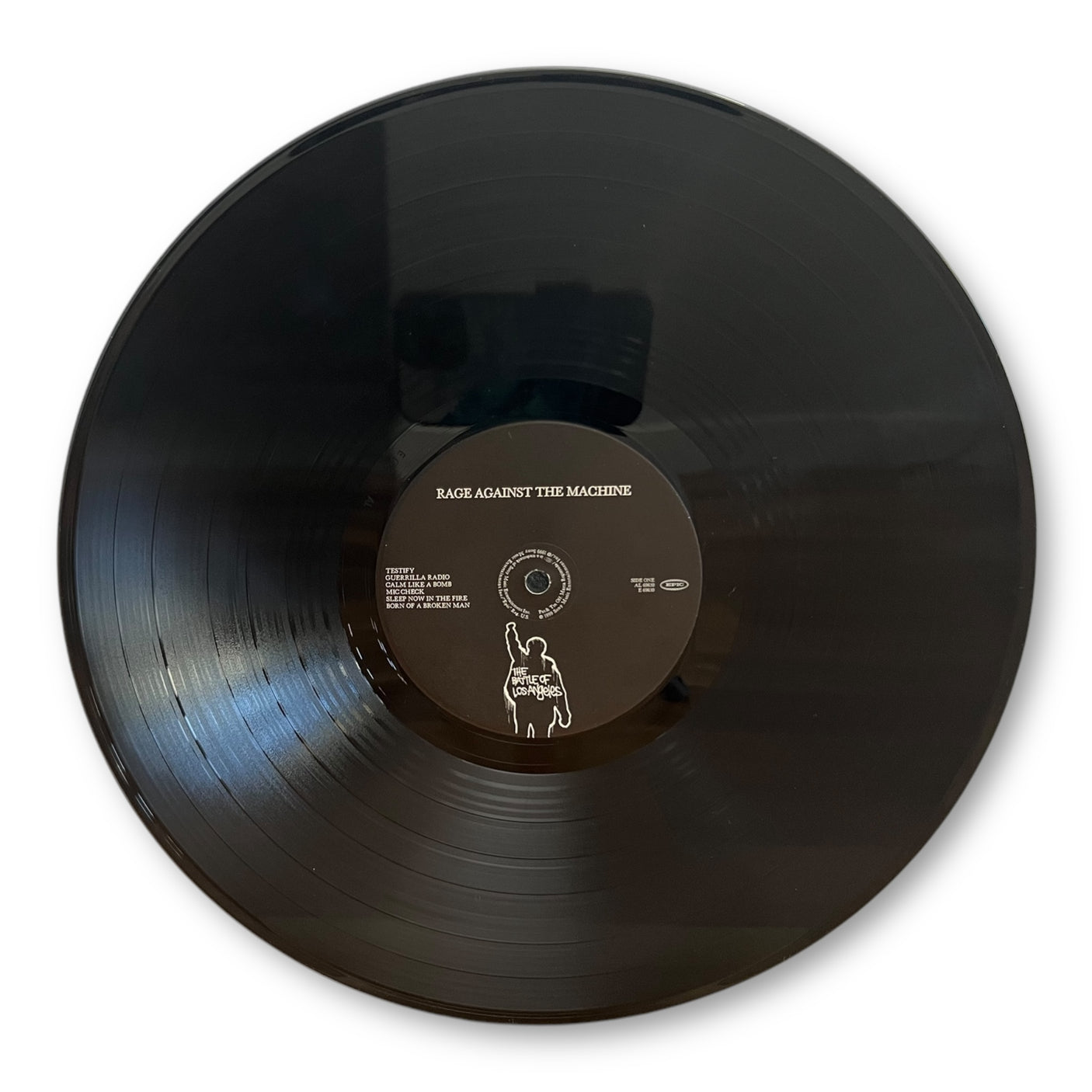 RAGE AGAINST THE MACHINE - The Battle Of Los Angeles - USED LP VINYL - VG+/VG+