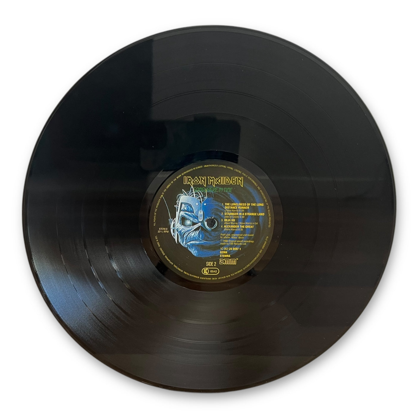 IRON MAIDEN - Somewhere In Time - USED LP VINYL - VG+/NM