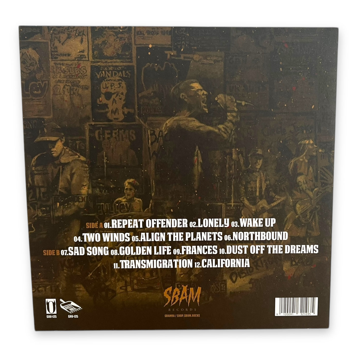 PULLEY - The Golden Life - LP VINYL - BLUE SMOKE VINYL - BRAND NEW