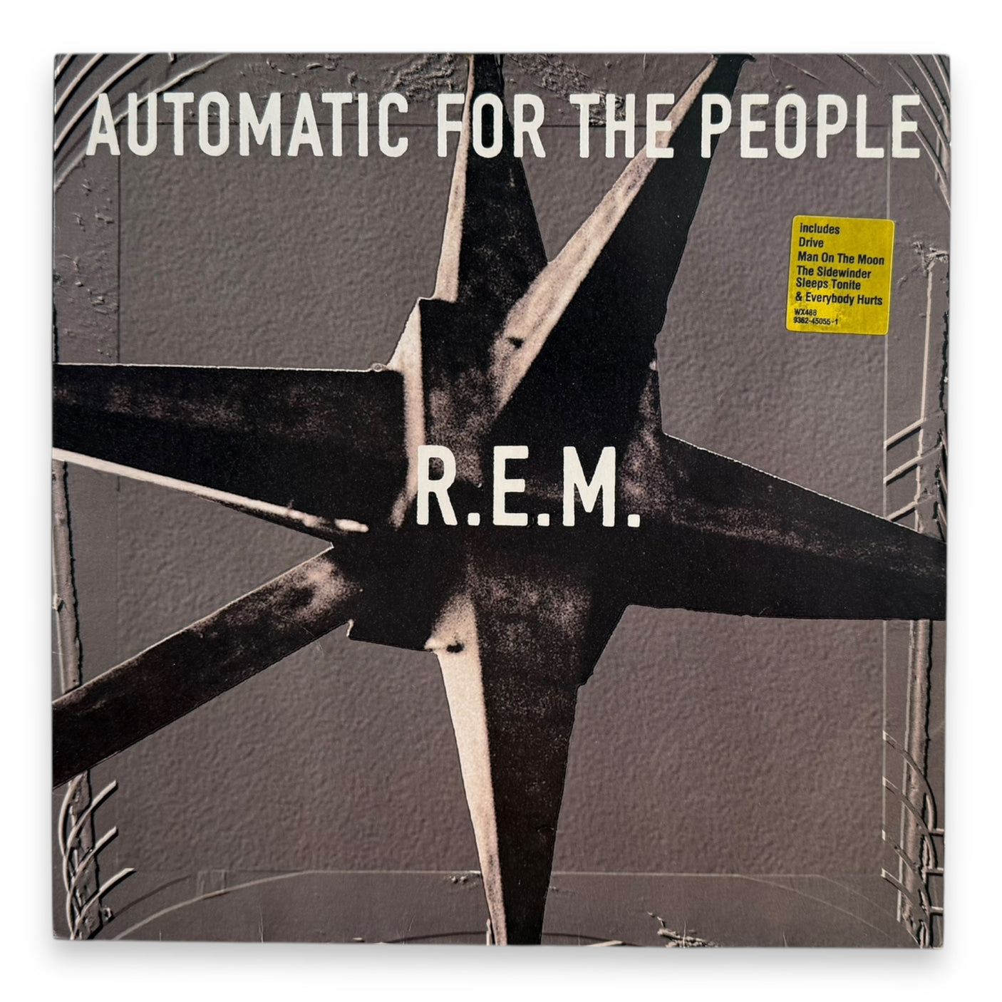 R.E.M - Automatic For The People - USED LP VINYL - ORIGINAL 1992 UK & EUROPE PRESS - VG+/VG+