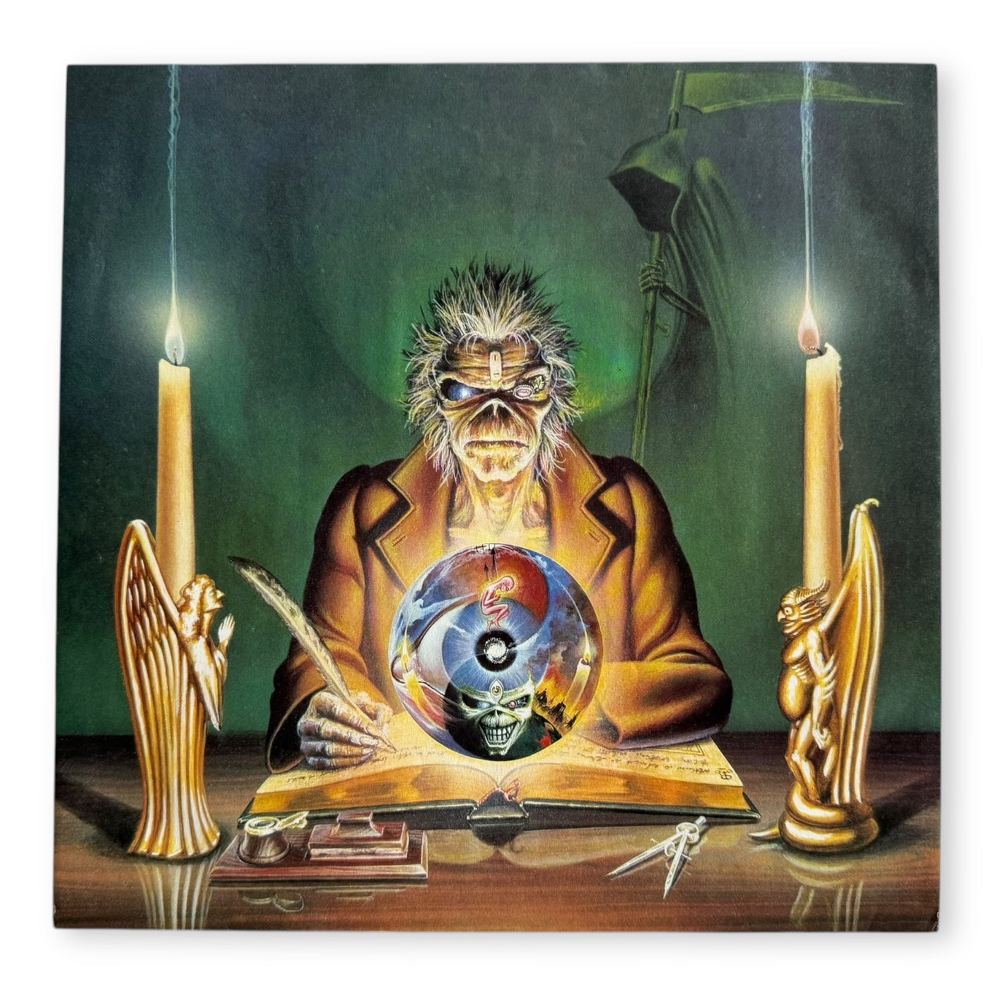 IRON MAIDEN - Seventh Son Of A Seventh Son - USED LP VINYL - ORIGINAL 1988 EUROPE PRESS - VG/NM