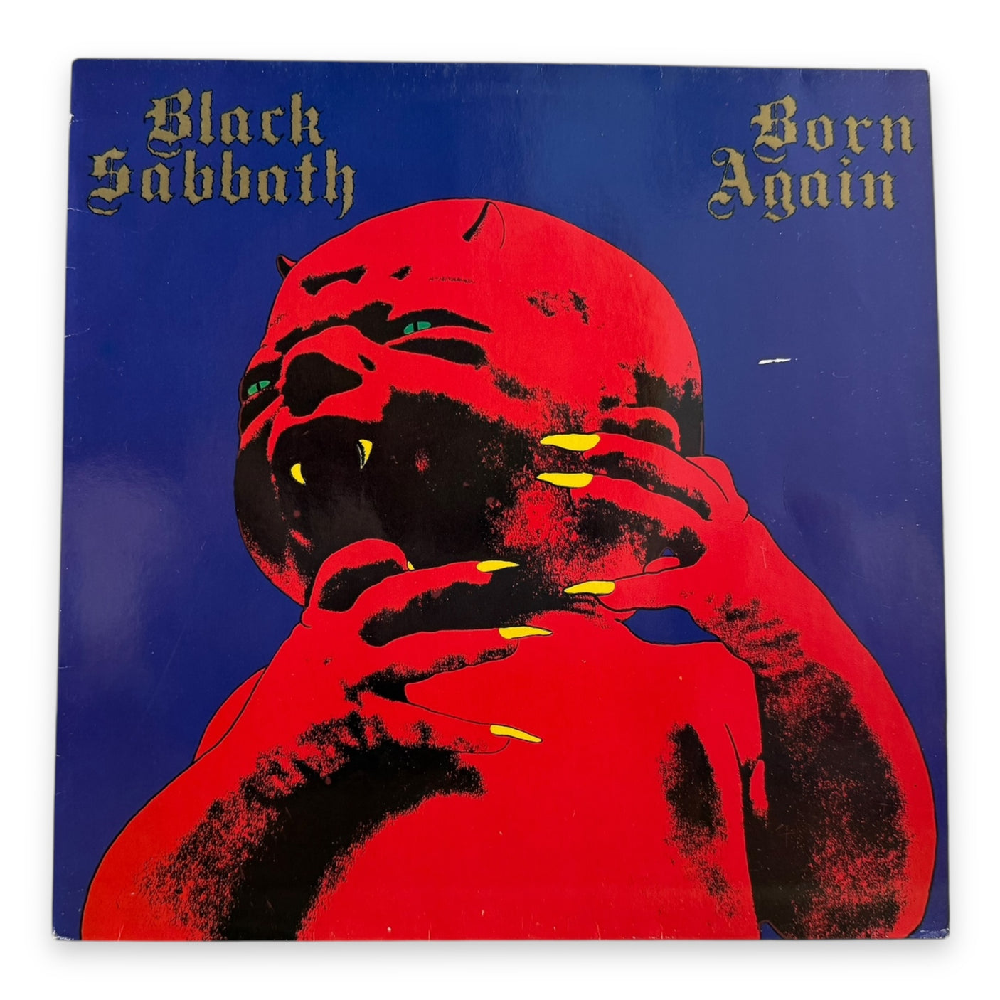 BLACK SABBATH - Born Again - USED LP VINYL - 1983 EUROPE PRESS - VG/VG+