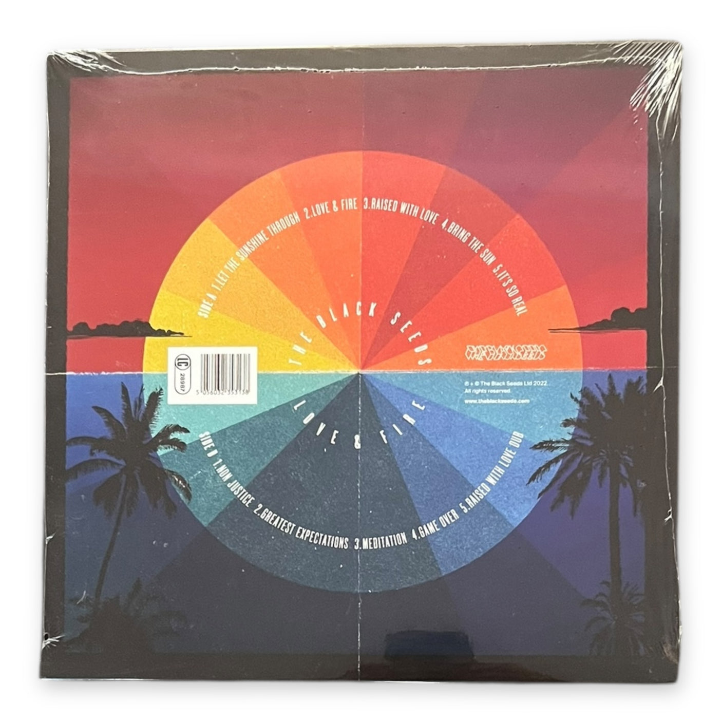 THE BLACK SEEDS - Love & Fire - LP VINYL - YELLOW VINYL - BRAND NEW