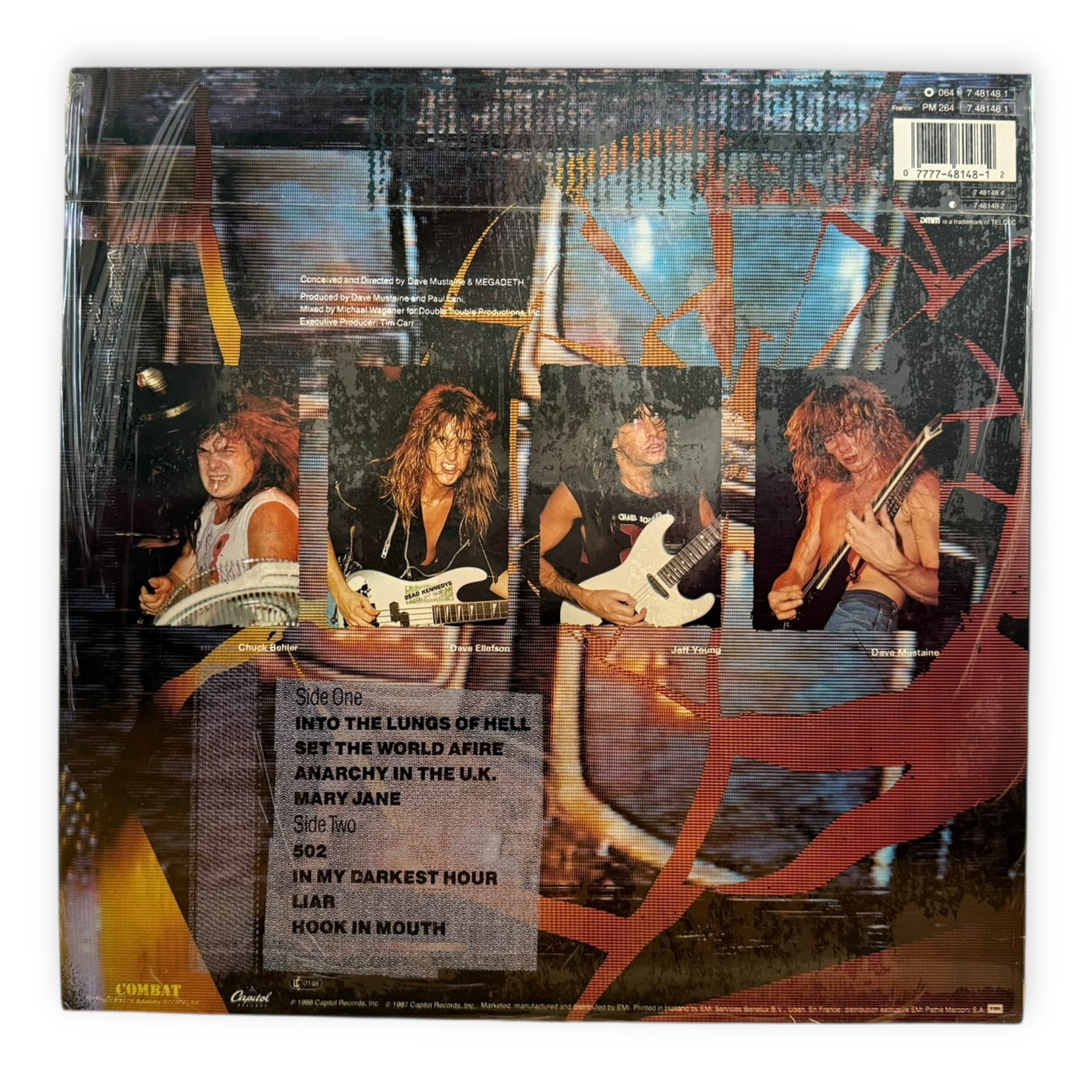 MEGADETH - So Far, So Good… So What! - USED LP VINYL - ORIGINAL 1988 EUROPE PRESS - VG+/VG+