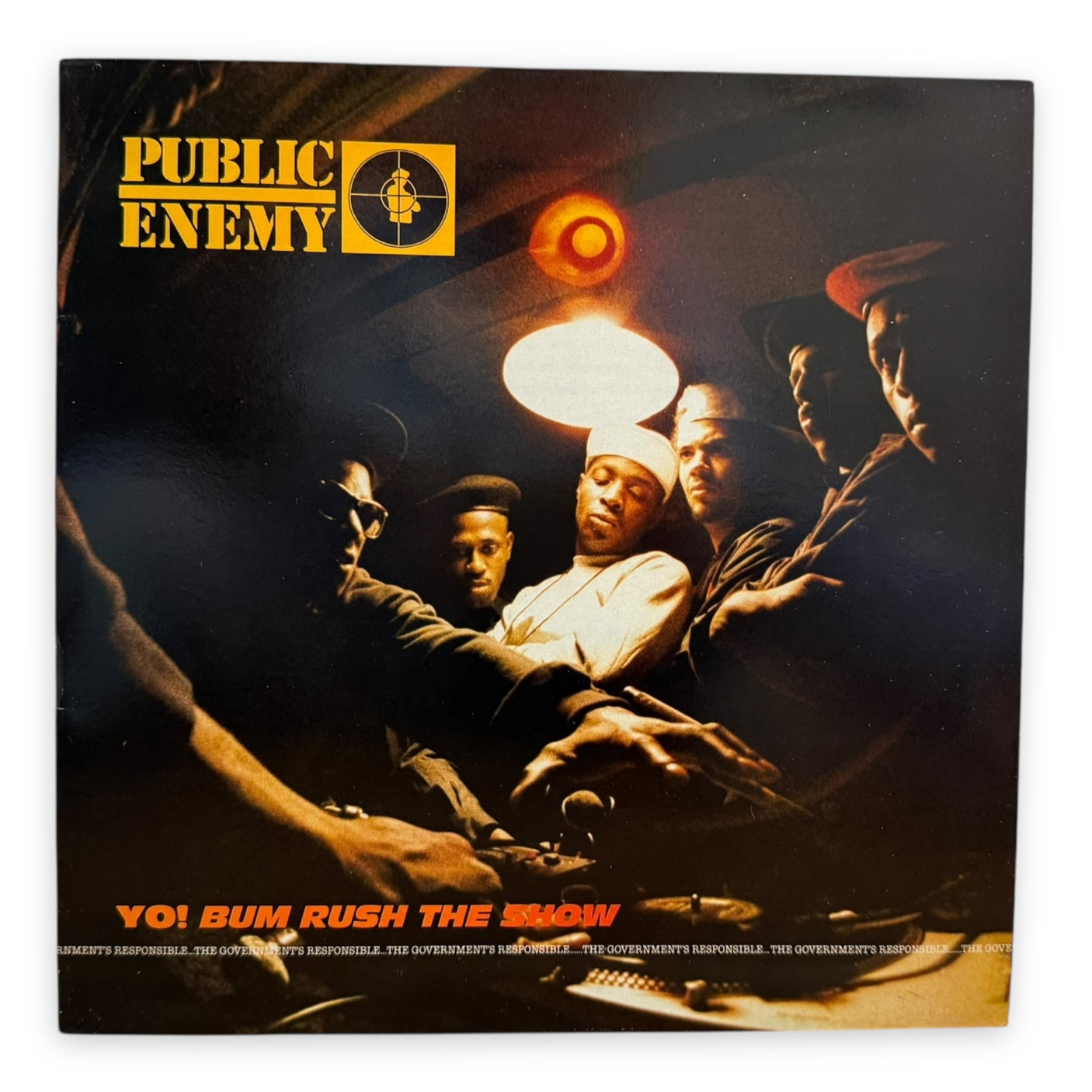 PUBLIC ENEMY - Yo! Bum Rush The Show - USED LP VINYL - ORIGINAL 1987 UK & EUROPE PRESS - VG+/VG+