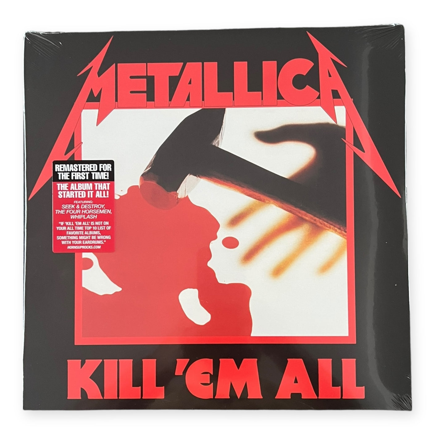 METALLICA - Kill Em All - REMASTERED - LP VINYL - BRAND NEW