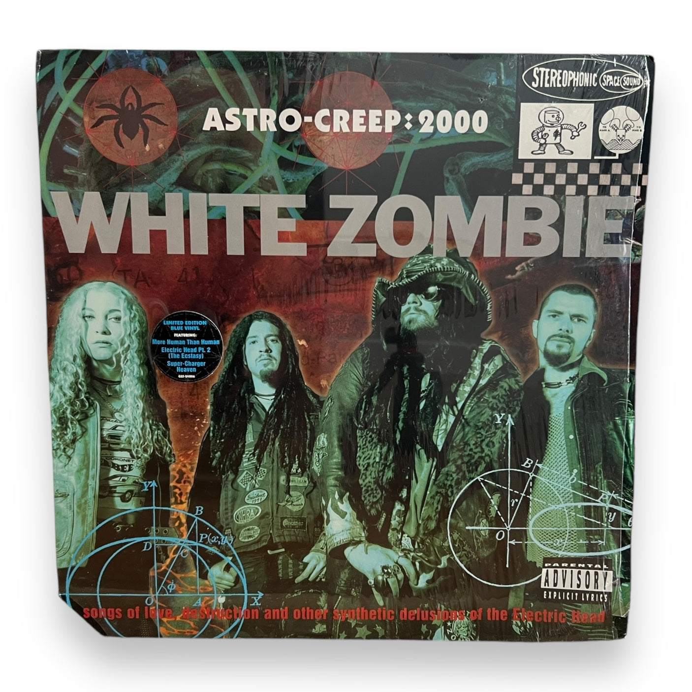WHITE ZOMBIE - Astro Creep 2000 - USED LP VINYL - VG+/VG+