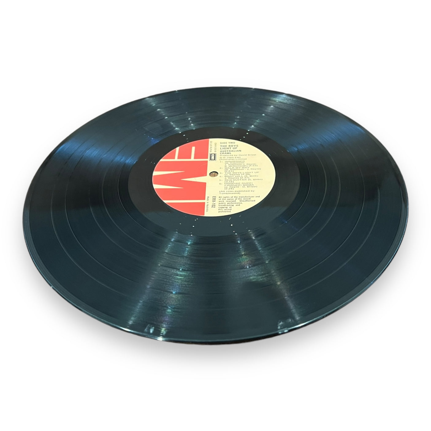 AUSTRALIAN CRAWL - The Boys Light Up - USED LP VINYL - G+/VG