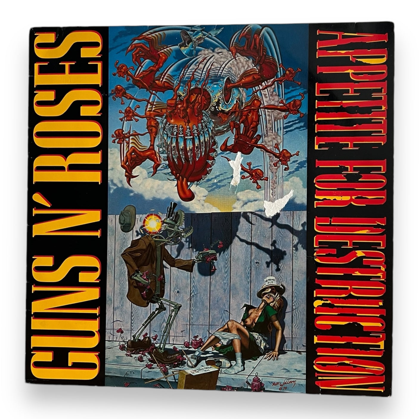 GUNS N ROSES - Appetite For Destruction - USED LP VINYL - VG/VG