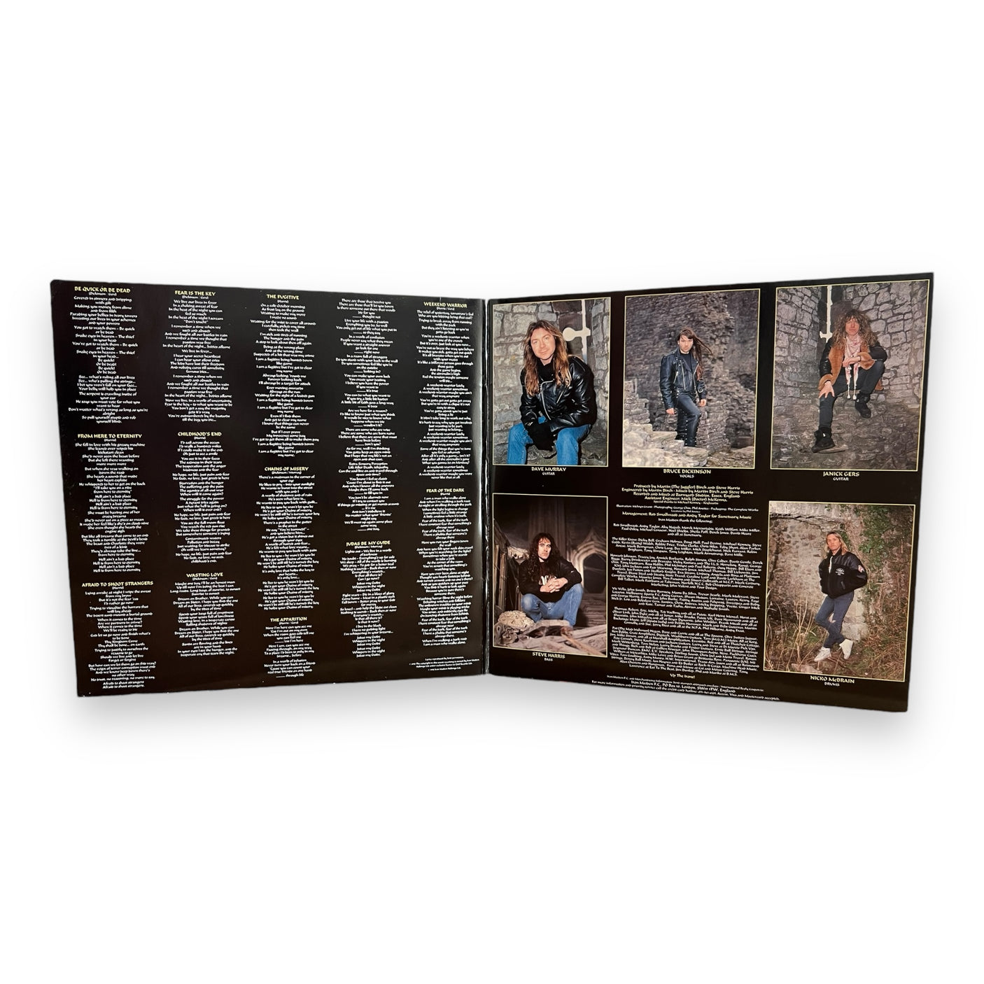 IRON MAIDEN - Fear Of The Dark - USED LP VINYL - VG+/VG+