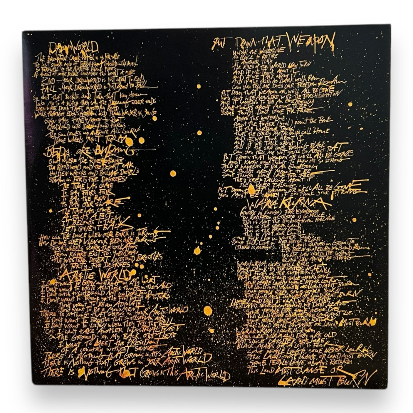 MIDNIGHT OIL - Diesel and Dust - USED LP VINYL - NM/NM