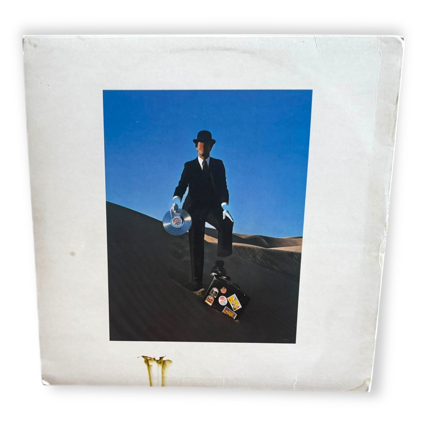 PINK FLOYD - Wish You Were Here - USED LP VINYL - 1975 FIRST PRESS - VG/VG+