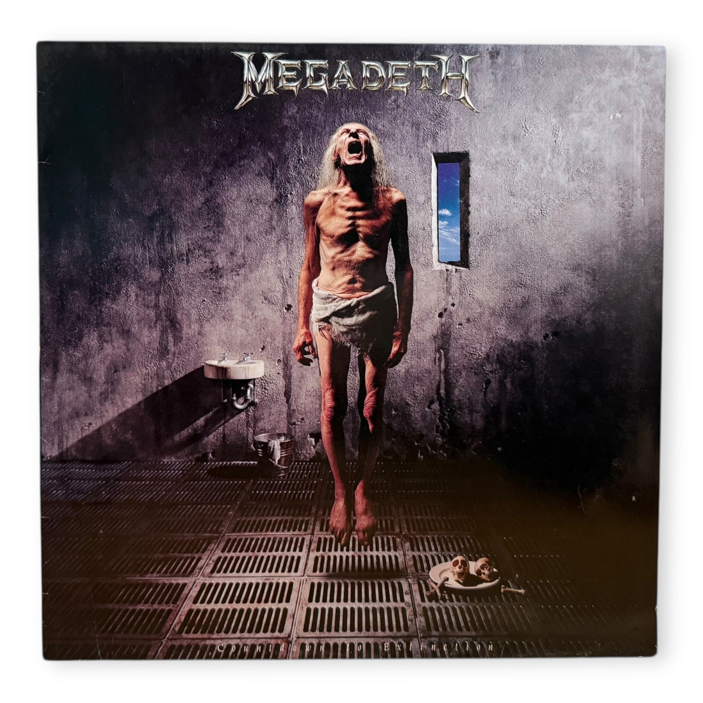 MEGADETH - Countdown To Extinction - USED LP VINYL - ORIGINAL 1992 UK & EUROPE PRESS - VG/VG+